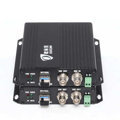SDI Fiber Video Converter SDI به فرستنده فیبر نوری SM LC 20km