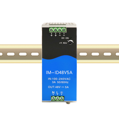 Olycom صنعتی 240W منبع برق دین ریل DC48V خروجی 5A DC تنظیم پذیر