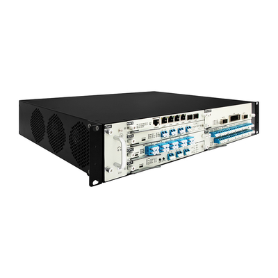 سیستم انتقال نوری DWDM 19" 2U با کارت EDFA OTU DCM سیستم انتقال Wdm