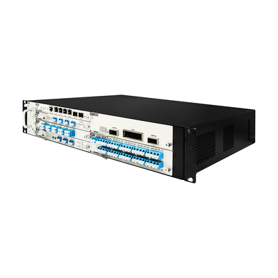 سیستم انتقال نوری DWDM 19" 2U با کارت EDFA OTU DCM سیستم انتقال Wdm