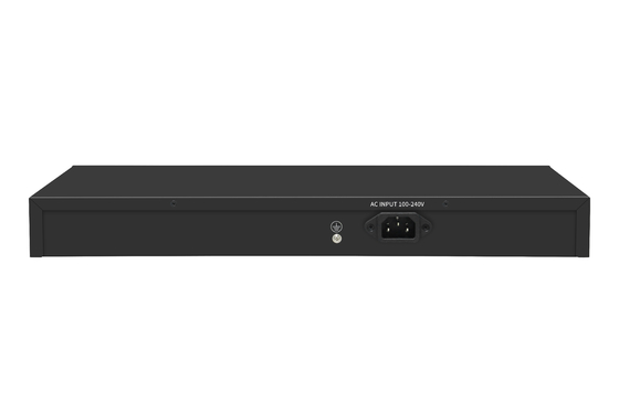 16 پورت Gigabit Ethernet Switch Af/at Poe Switch AC 100-240V قدرت ورودی