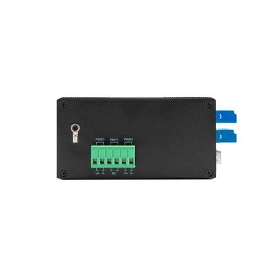 سوئیچ اتریتن مدیریت شده صنعتی با عملکرد دور زدن D2 * 2B SM LC Connector IP40 درجه حفاظت برای حفاظت از خط نوری