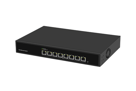 سوئیچ اترنت 8 پورت 10G، 8 پورت اترنت 10G، پشتیبانی از 100/1000M/2500M/5G/10G