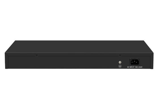 قیمت کارخانه سوئیچ 10G 24 پورت اترنت سوئیچ فیبر دسکتاپ L3 سوئیچ شبکه مدیریت شده AC100-240V 1U Rack