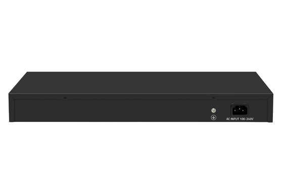 قیمت کارخانه سوئیچ 10G 24 پورت اترنت سوئیچ فیبر دسکتاپ L3 سوئیچ شبکه مدیریت شده AC100-240V 1U Rack