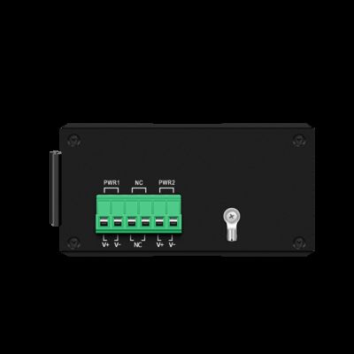 سوئیچ سولار پو 6 پورت DC12-48 ولت سوئیچ اترنت صنعتی 120 واتی برای برق خورشیدی / صندوق عقب / سیستم VoIP / سیستم امنیتی دوربین مدار بسته
