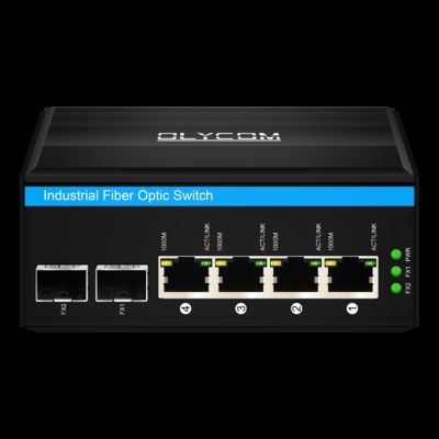 سوئیچ سولار پو 6 پورت DC12-48 ولت سوئیچ اترنت صنعتی 120 واتی برای برق خورشیدی / صندوق عقب / سیستم VoIP / سیستم امنیتی دوربین مدار بسته