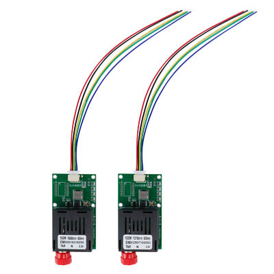 80km Fiber Optic Drone Module UAV Transceiver Optical با یک کانال ویدئوی آنالوگ و یک کانال داده های TTL برای سیستم عامل های UAV DC 5.5-26V