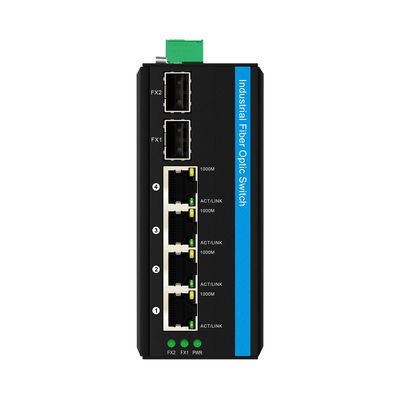 سوئیچ PoE خورشیدی 4 پورت DIN ریل گیگابیت غیر مدیریت شده DC12V/24V/48V ورودی CE FCC