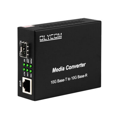 10G SFP+ Fiber Media Converter Unmanaged Optical Fiber Converter