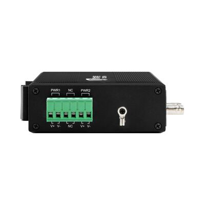 4-Port Fast Ethernet Switch Unmanaged 155Mb/S فايبر سوئيچ DIN Rail IP40 درجه بندي CE