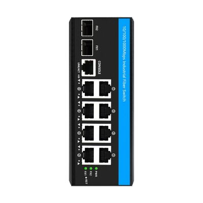 کارخانه OEM گگابیت 8 پورت سوئیچ شبکه مدیریت سوئیچ اترنت 2SFP+8RJ45 پورت
