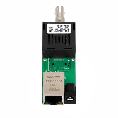 کارت مبدل رسانه گیگابیتی DC5V~DC24V برای راه حل ارتباطی فیبر پهپاد اندازه کوچک