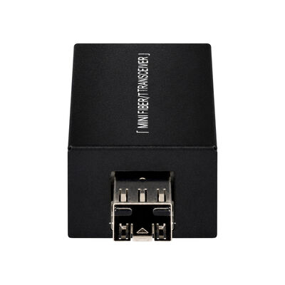 مینی گیگابیت فیبر نوری رسانه تبدیل DC5V DC12V کوچک اندازه 20KM تمدید CE