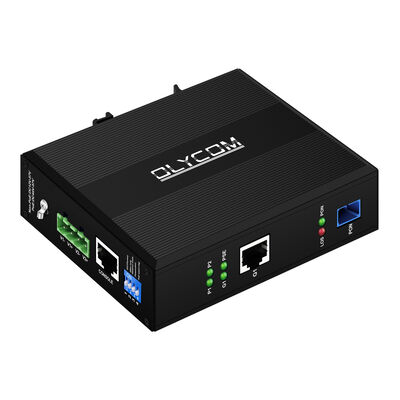 دستگاه دسترسی فیبر نوری گیگابیت صنعتی xPON PoE ONU | EPON/GPON با قابلیت نصب روی ریل DIN