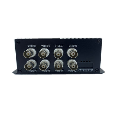 8 پورت آنالوگ ویدیو دیجیتال متغیر نوری چند لایه ای بیش از کابل کواکسیال DC5V
