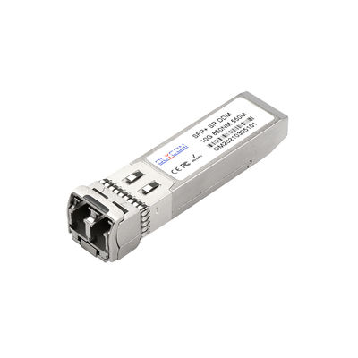 گیرنده نوری LC دو فیبر SFP ، ماژول فیبر چند حالته 850nm SR 300m