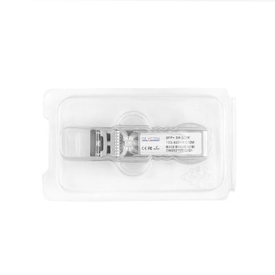 گیرنده نوری LC دو فیبر SFP ، ماژول فیبر چند حالته 850nm SR 300m