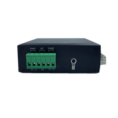 2 * SFP Port Din Rail Network Switch 4 Port با دمای عملیاتی صنعتی