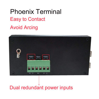 سوئیچ صنعتی 12VDC 8 پورت ، درجه حفاظت IM-FS180GW