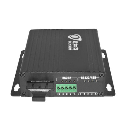 RS232 به تبدیل فیبر نوری تبدیل کننده سریال نوری دیوار نصب DC12V ورودی