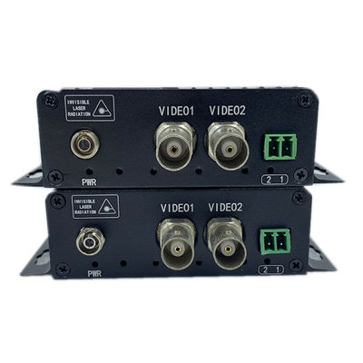 تبدیل کننده فیبر نوری ویدئویی 1080P BNC با RS485 Data FC On Multimode Fiber DC12V CE