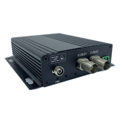 تبدیل کننده فیبر نوری ویدئویی 1080P BNC با RS485 Data FC On Multimode Fiber DC12V CE