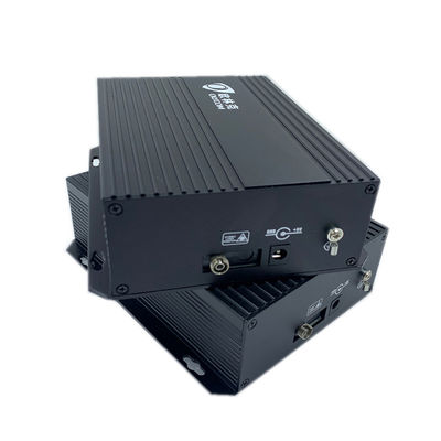RS422 داده و ویدیو دیجیتال تبدیل نوری برای دوربین PTZ AHD / HD ویدیو DC12V