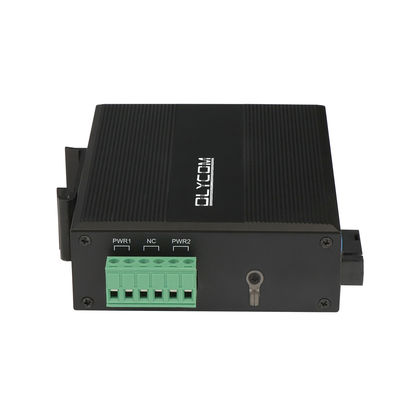 20KM WDM Media Converter fast Ethernet شبکه صنعتی محکم و محکم اندازه کوچک غیر مدیریت شده
