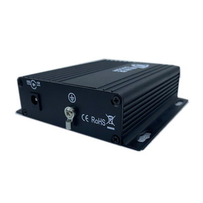 3U Rack 1ch Video Analog Video Bnc to Fiber Media Converter 5km on Multimode Fiber