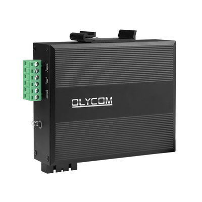 40KM Gigabit Ethernet Media Converter SC فیبر تک حالت غیر مدیریت شده کیس محکم CE FCC