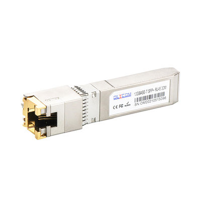سیسکو 10G ماژول SFP مس گیرنده 30m Rj45 پورت هواوی Mikrotik سازگار با CE RoHS