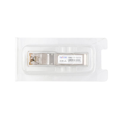 سیسکو 10G ماژول SFP مس گیرنده 30m Rj45 پورت هواوی Mikrotik سازگار با CE RoHS