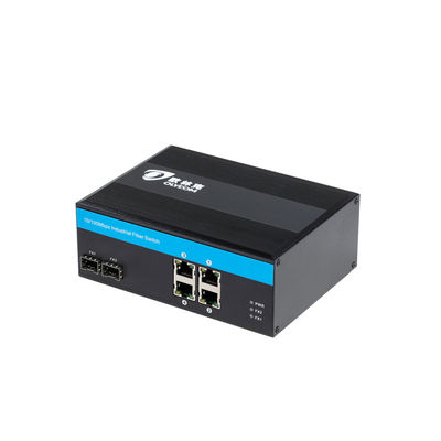 40Gbps سوئیچ POE غیر مدیریت شده صنعتی 10/100Base SFP Fiber Ports سوئیچ PoE صنعتی