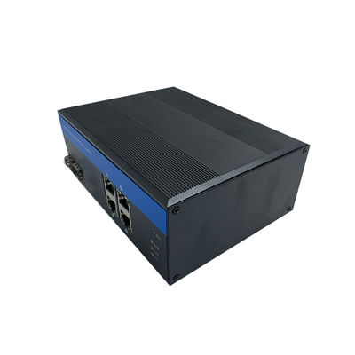 40Gbps سوئیچ POE غیر مدیریت شده صنعتی 10/100Base SFP Fiber Ports سوئیچ PoE صنعتی