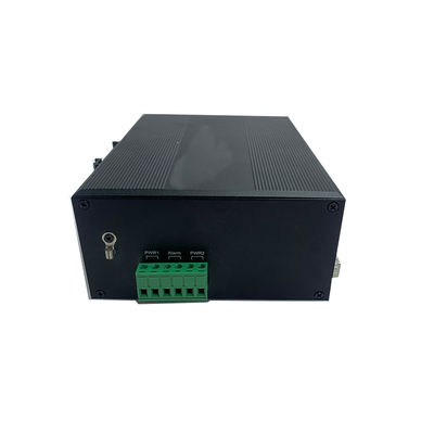 40Gbps سوئیچ POE غیر مدیریت شده صنعتی 10/100Base SFP Fiber Ports سوئیچ PoE صنعتی