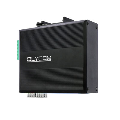 سوئیچ شبکه صنعتی چهار بندر RJ45 فیبر نوری 6 پورت نیمه دوبلکس کامل