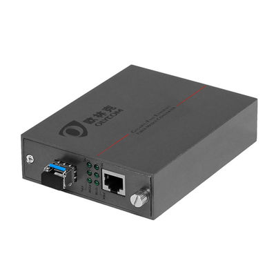 10/100M PoE Media Converter SFP فیبر نوری با ویژگی LFPT DC5V غیر مدیریت شده