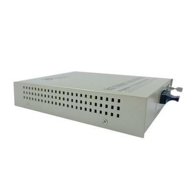مبدل رسانه PoE SFP فیبر نوری 10/100M اترنت بودجه 30W غیر مدیریت شده