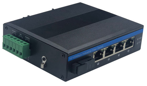5 پورت شبکه صنعتی سوئیچ هاب 10/100Mbps اتصال SC غیر مدیریت شده مبتنی بر Realtek