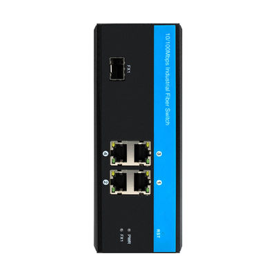 4 پورت شبکه صنعتی سوئیچ هاب 10/100Mbps fast ethernet غیر مدیریت شده CE FCC