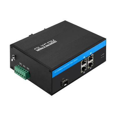 4 پورت شبکه صنعتی سوئیچ هاب 10/100Mbps fast ethernet غیر مدیریت شده CE FCC