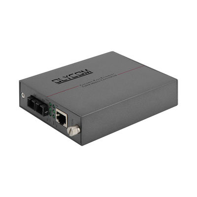 تبدیل کننده رسانه فیبر تک حالت گیگابیت اترنات DC5V 2U شاسی نصب نشده