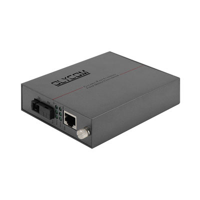 تبدیل کننده رسانه فیبر تک حالت 1.25G اترنت WDM Optical Unmanaged 30W PoE