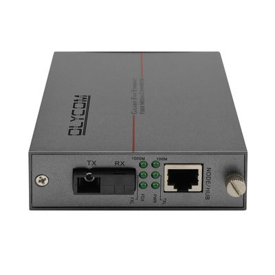 تبدیل کننده رسانه فیبر تک حالت 1.25G اترنت WDM Optical Unmanaged 30W PoE