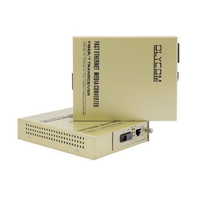 یک هسته فیبر نوری اترنت رسانه تبدیل غیر مدیریت شده 1310/1550nm 220V AC ورودی