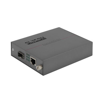 SFP Fiber Media Converter 10/100Mbps LFPT اپتیک اترنت ریک قابل نصب غیر مدیریت DC5V