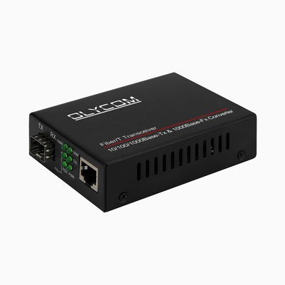مبدل رسانه های چند حالت Gigabit 850nm SFP Ethernet Unmanaged 2KM CE FCC Compliant