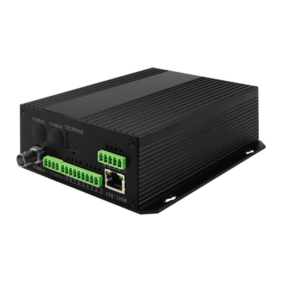 دیتای بیدی Dry Contact آنالوگ و ویدئو فیبر کنورتر RS232 RS485 ریک نصب شده DC12V