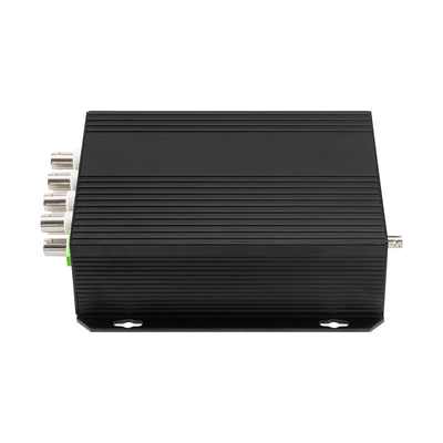 8 پورت CCTV Video Audio Ethernet Dry Contact فايبر رسانه اي کنورتر بادي D5V2A